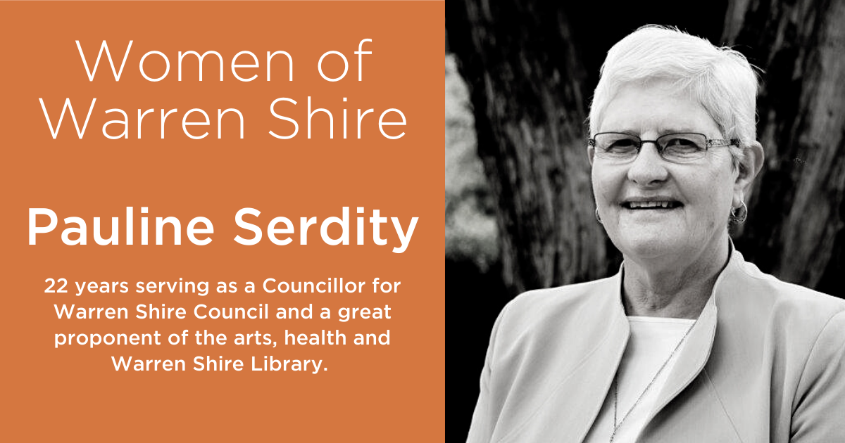 Women of Warren Shire - Pauline Serdity - Post Image